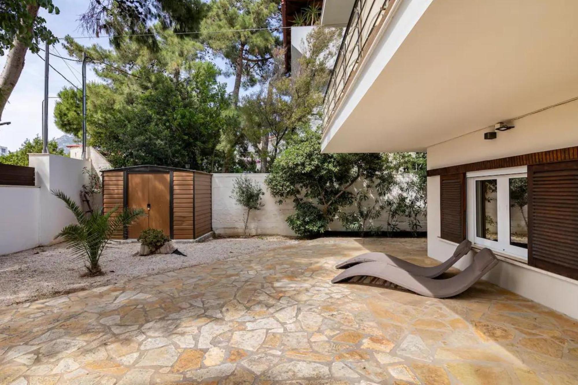 Rafia Loft Loutraki, Garden & Pool Table - Beach Eksteriør billede